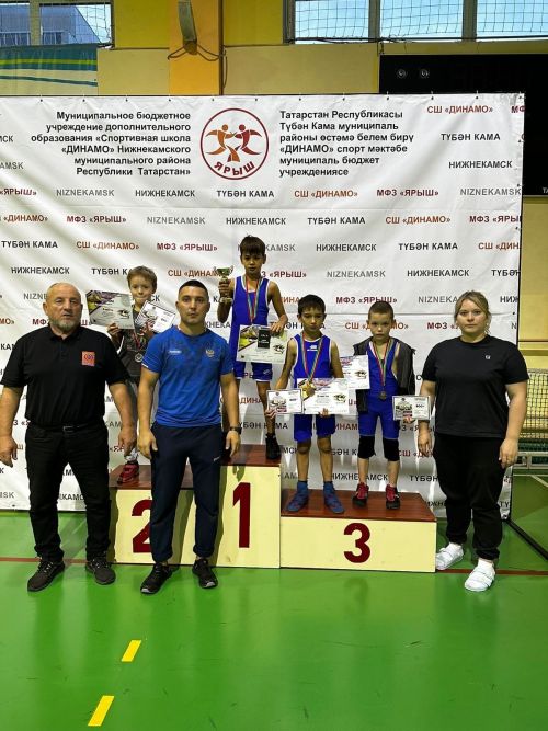 Борцы из Заинска стали чемпионами республиканского турнира