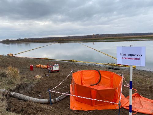АО «Транснефть – Прикамье» провело плановое учение на подводном переходе трубопровода через реку в Татарстане