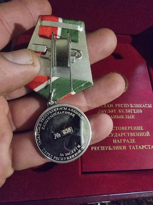 Махсус хәрби операциядә катнашучы Сарсаз-Баграж егете дәүләт бүләгенә лаек булды
