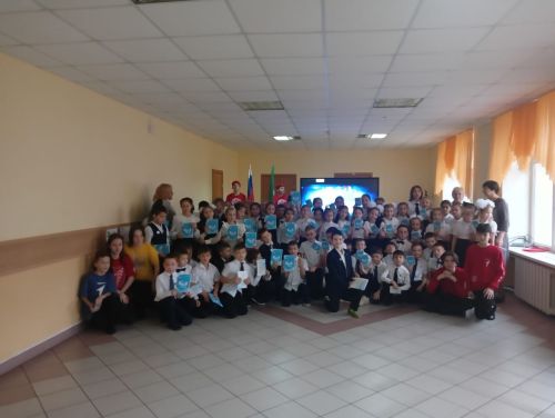 В Заинском районе школьников посвятили в «Орлята России»