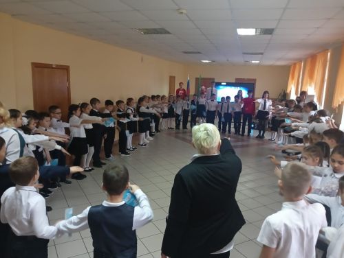 В Заинском районе школьников посвятили в «Орлята России»