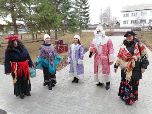 В Заинске отметили день рождения Деда Мороза