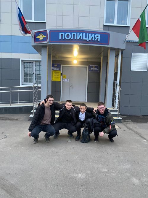 Заинские активисты посетили музей МВД