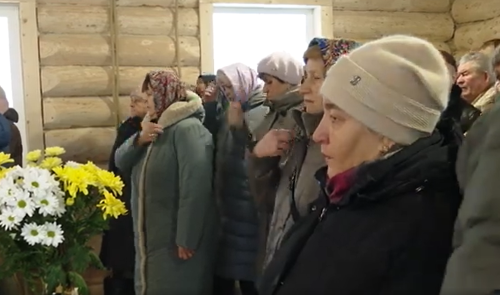 В деревне Большой Батрас начались службы в зимнем храме