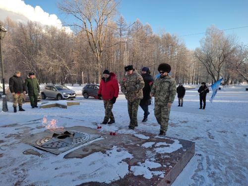 Жители Заинска почтили память Героев Отечества