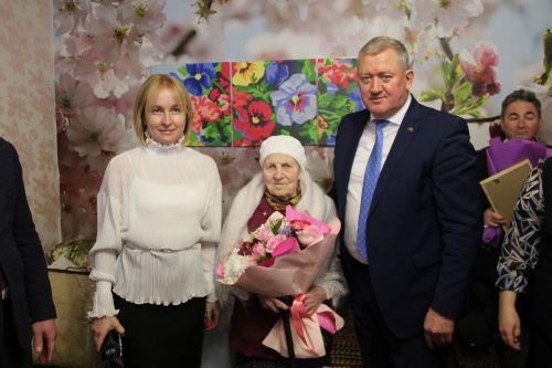 В Заинске 100-летний юбилей отметила ветеран Великой Отечественной войны Анна Моисеева