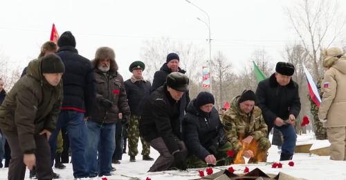 В Заинске почтили память защитников Отечества