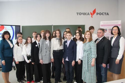 Медицинский класс открылся в заинской школе