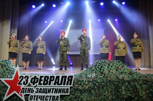 В Заинске защитникам Отечества посвятили праздничный концерт