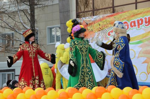 Заинцы проводили зиму и встретили весну масленичными гуляниями