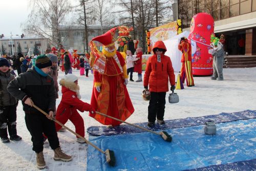 Заинцы проводили зиму и встретили весну масленичными гуляниями
