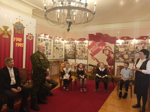 Участник СВО встретился с детьми мобилизованных солдат