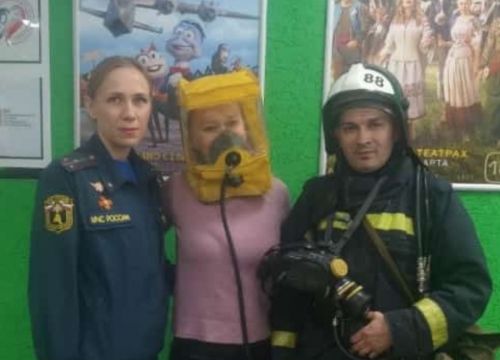 Воспитанники детского сада «Светлячок» узнали о пожарной безопасности