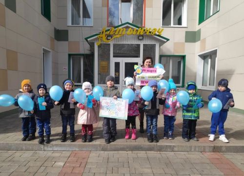 Зәйнең “Алтынчәч” балалар бакчасында җирне саклау көне үткәрделәр