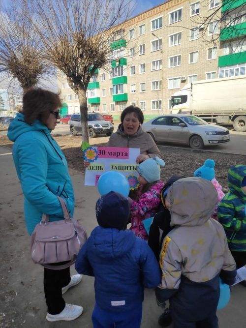 Зәйнең “Алтынчәч” балалар бакчасында җирне саклау көне үткәрделәр