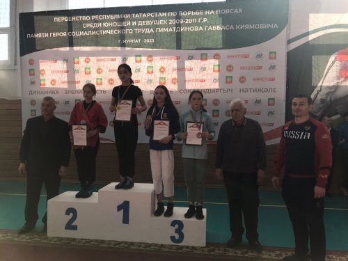 Заинские спортсмены заняли призовые места в Первенстве Татарстана