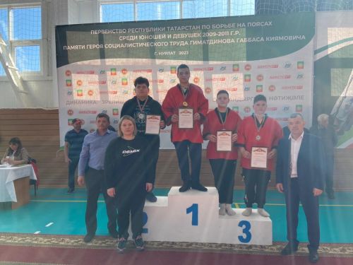 Заинские спортсмены заняли призовые места в Первенстве Татарстана
