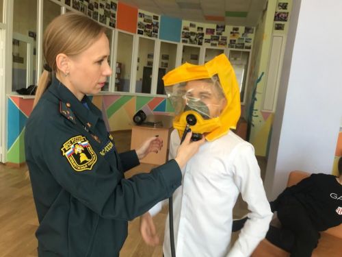 Заинским детям рассказали о пожарной безопасности