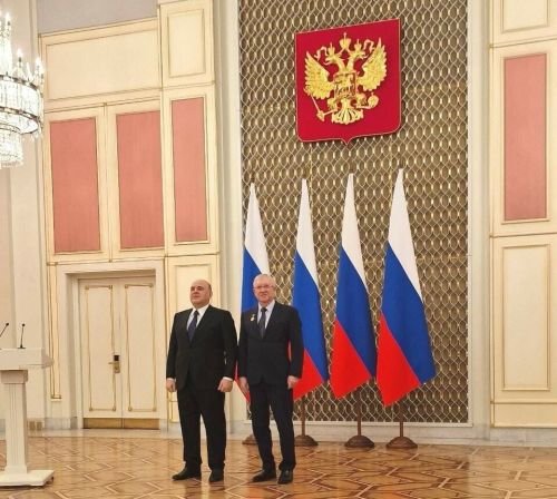 Депутат от Татарстана Олег Морозов удостоен высшей награды Правительства России