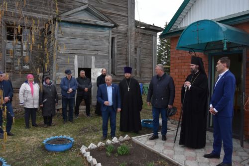 Югары Багражда борынгы чиркәүне торгызу эшләре башлана