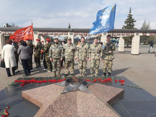 Заинские поисковики приняли участие в открытии акции «Вахта Памяти - 2023» в Казани