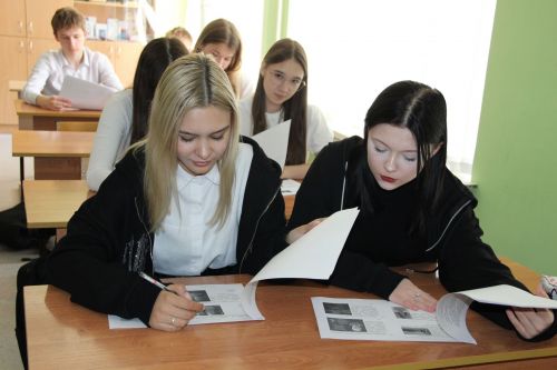 Заинцы написали «Диктант Победы»