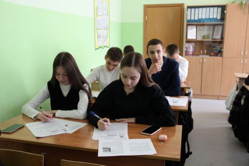 Заинцы написали «Диктант Победы»