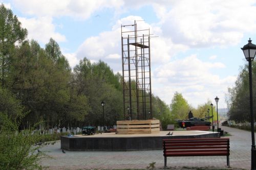 Старый фонтан на городской площади Заинска превратят в архитектурную композицию