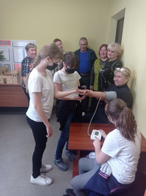 Мирный бистәсе мәдәният йортында сәламәтлек сәгате узды