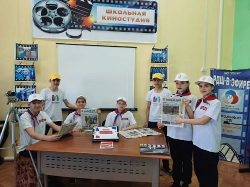 Юные корреспонденты школы №1 перенимают традиции заинских СМИ