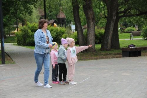Заинские дошколята сыграли в спортивную игру «Зарница»