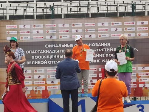 Пенсионерка из Заинска стала победительницей республиканской спартакиады пенсионеров
