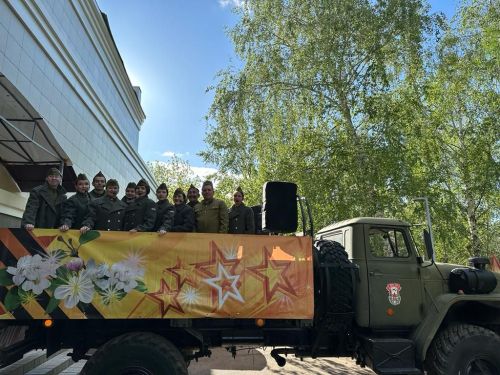 По улицам Заинска прошла акция «Культурный фронт»
