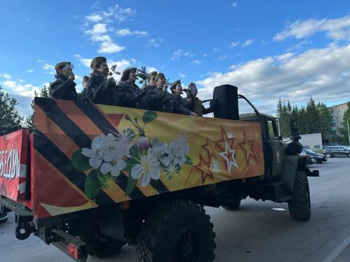 По улицам Заинска прошла акция «Культурный фронт»