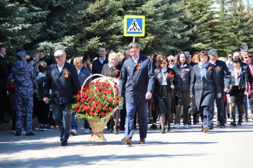 Фоторепортаж празднования Дня Победы в Заинске