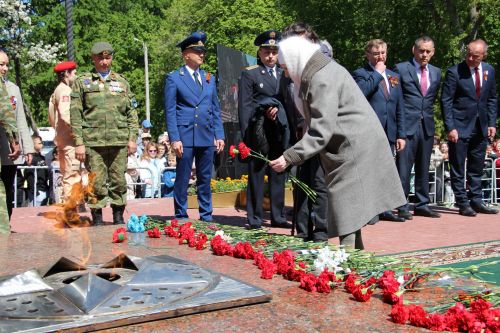 Фоторепортаж празднования Дня Победы в Заинске