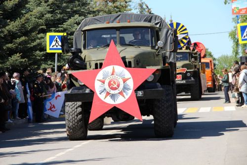 Фоторепортаж празднования Дня Победы в Заинске