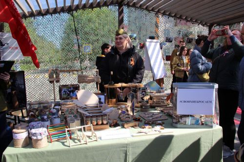 Фоторепортаж празднования Дня Победы в Заинске