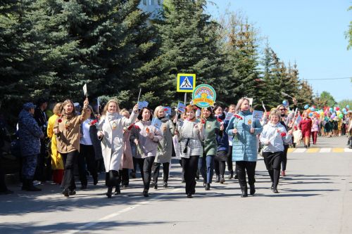 Фоторепортаж празднования Дня Победы в Заинске