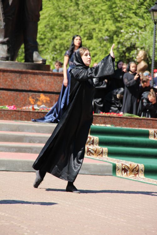Фоторепортаж празднования Дня Победы в Заинске
