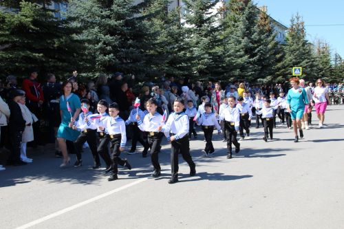 Фоторепортаж празднования Дня Победы в Заинске