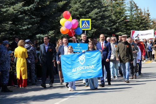 Фоторепортаж празднования Дня Победы в Заинске