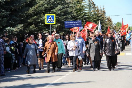 Фоторепортаж празднования Дня Победы в Заинске