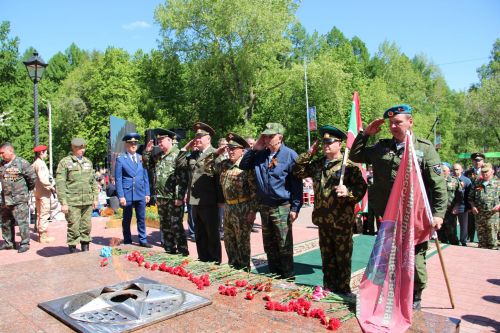 Фоторепортаж празднования Дня Победы в Заинске