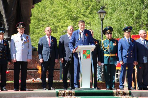 Фоторепортаж празднования Дня Победы в Заинске