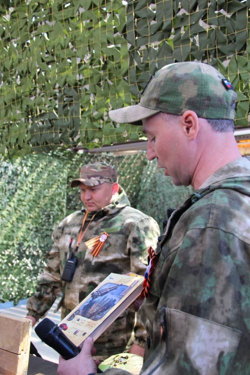 Фоторепортаж празднования Дня Победы в Заинске
