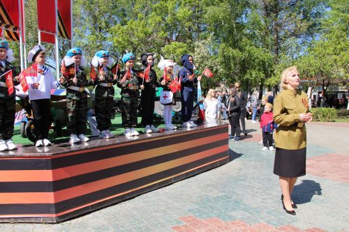 Фоторепортаж празднования Дня Победы в Заинске