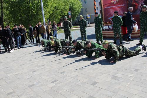 Фоторепортаж празднования Дня Победы в Заинске