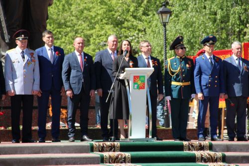 Фоторепортаж празднования Дня Победы в Заинске