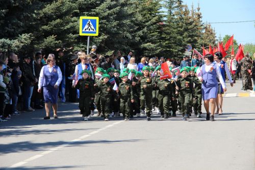 Фоторепортаж празднования Дня Победы в Заинске